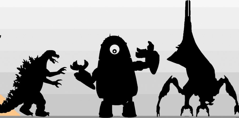 Illustration for article titled Here's the ultimate science fiction size comparison chart